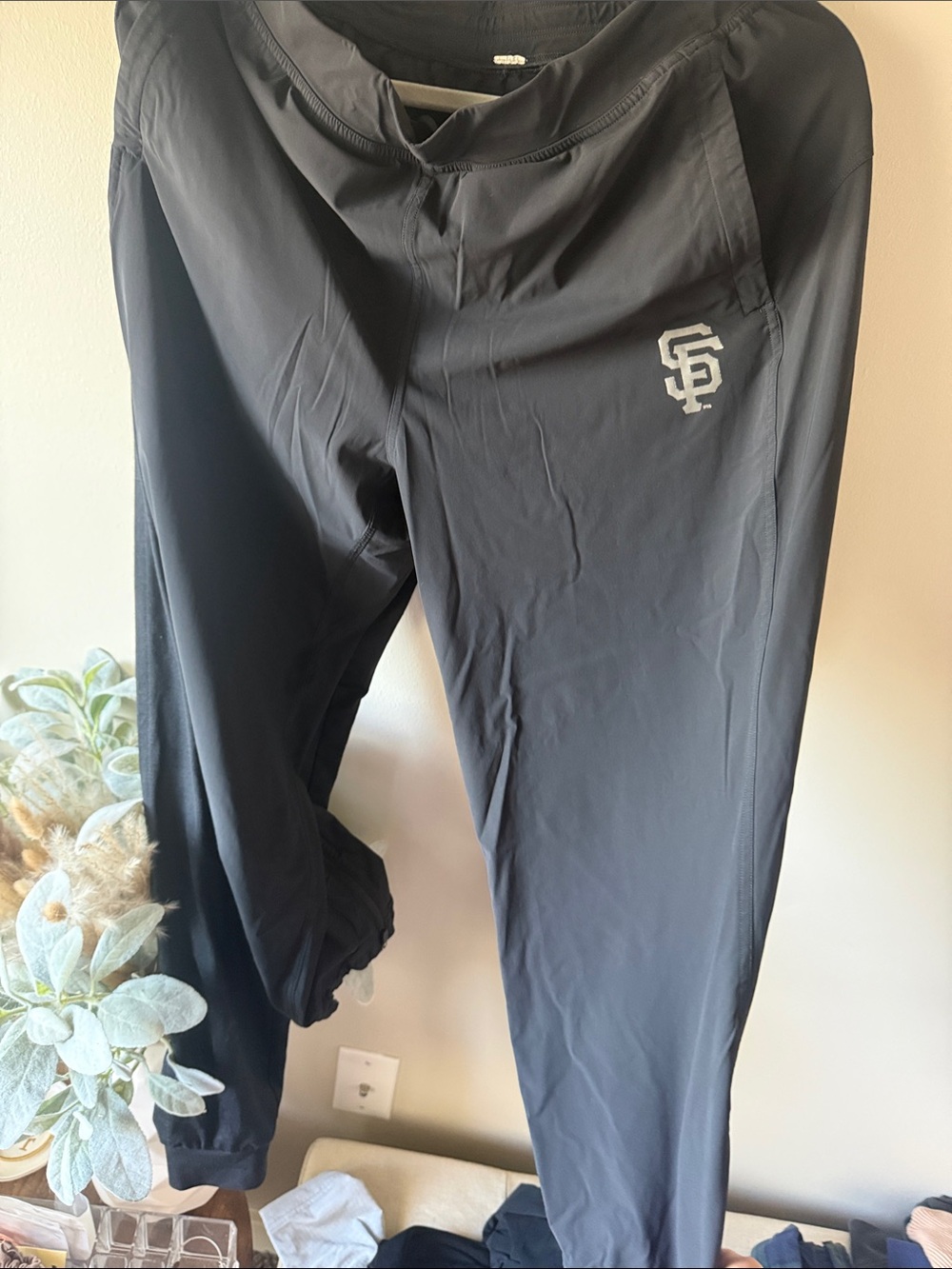 lululemon athletica Black Joggers with SF Logo
